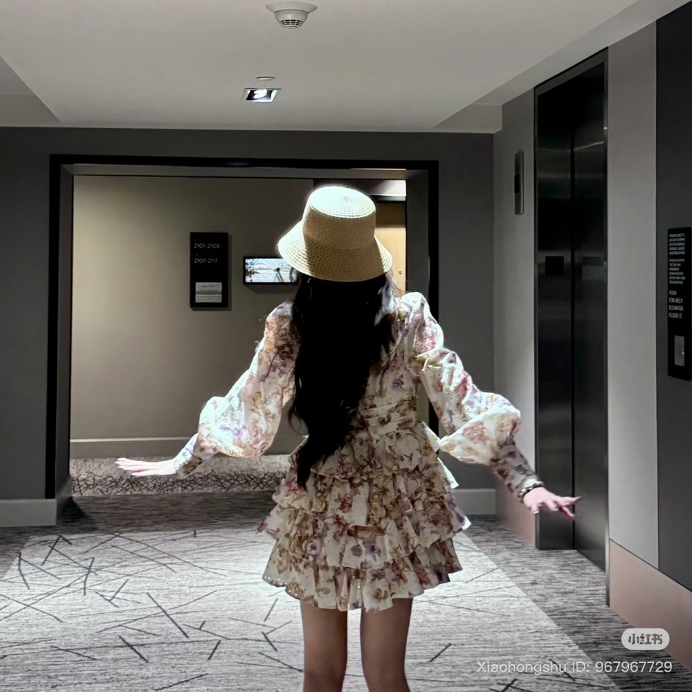 BNWT Line & Dot Floret Mini Dress